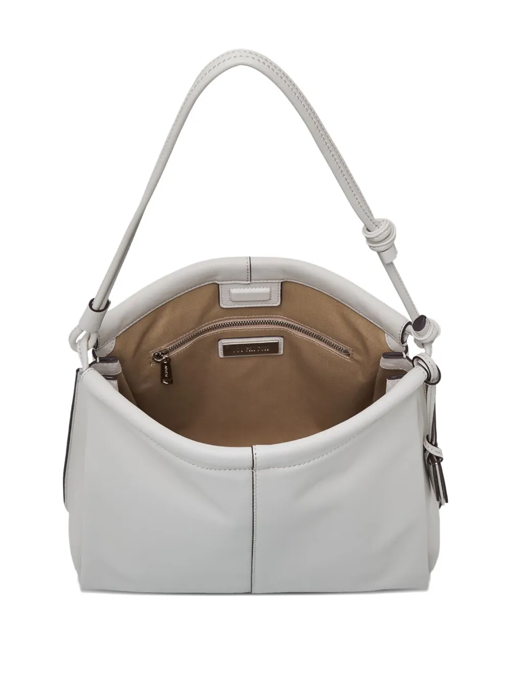 Joy Gryson Knotted-handle Shoulder Bag In White