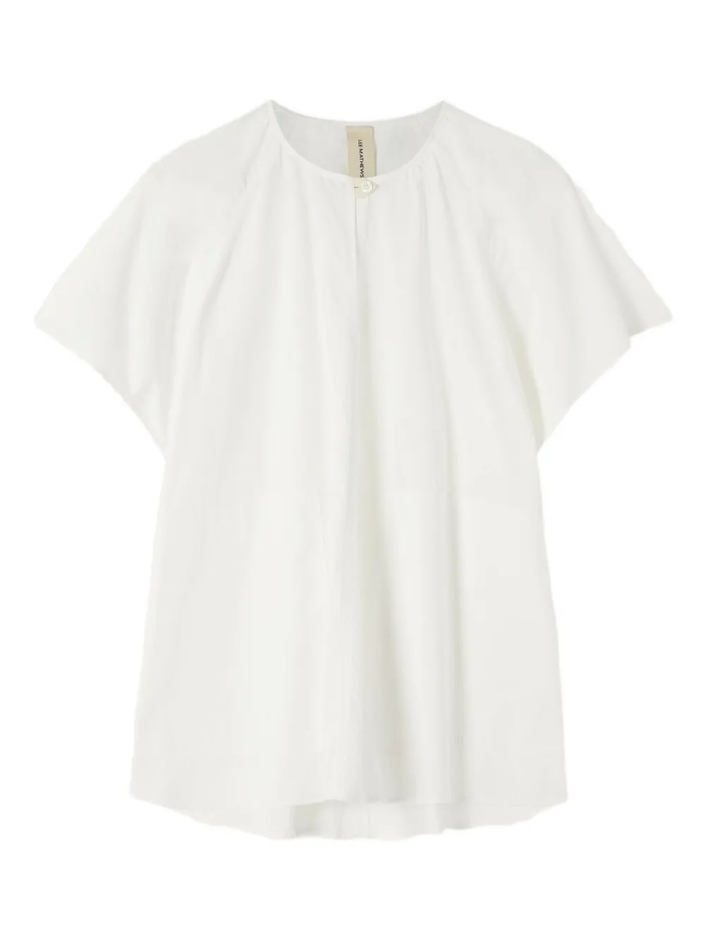 Lee Mathews raglan-sleeve pocket blouse | White | Image 1