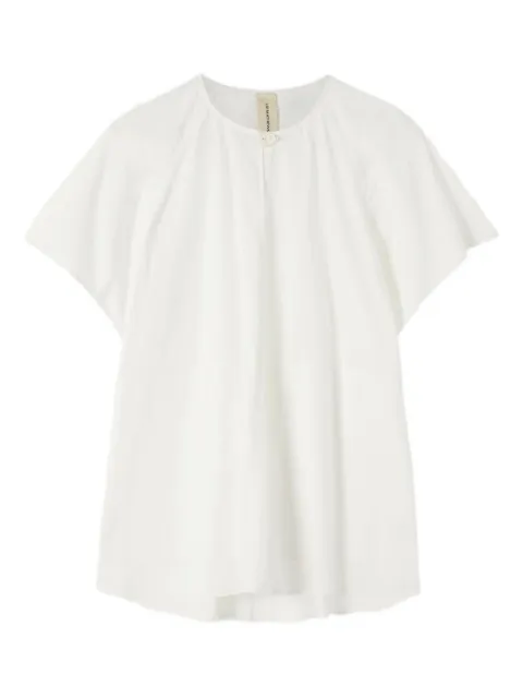 Lee Mathews raglan-sleeve pocket blouse