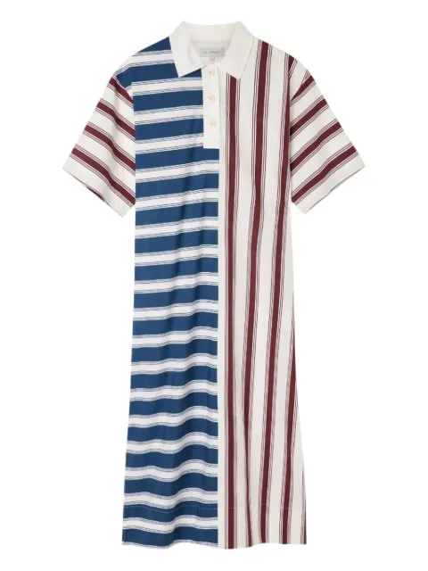 Lee Mathews striped polo dress