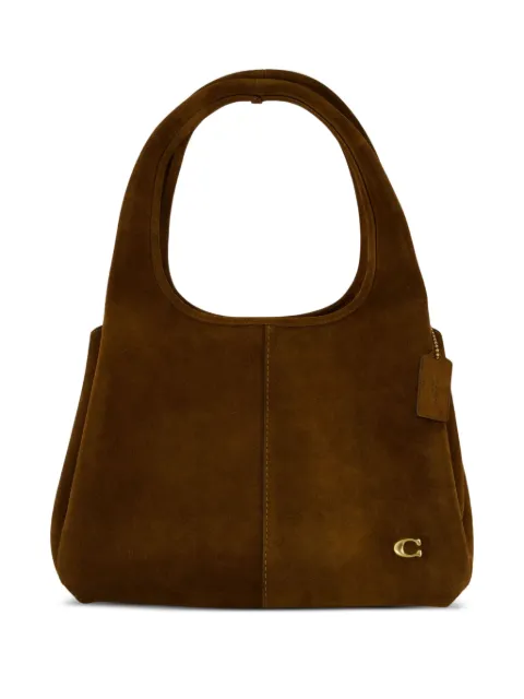 Coach Lana top-handle suede shoulder bag