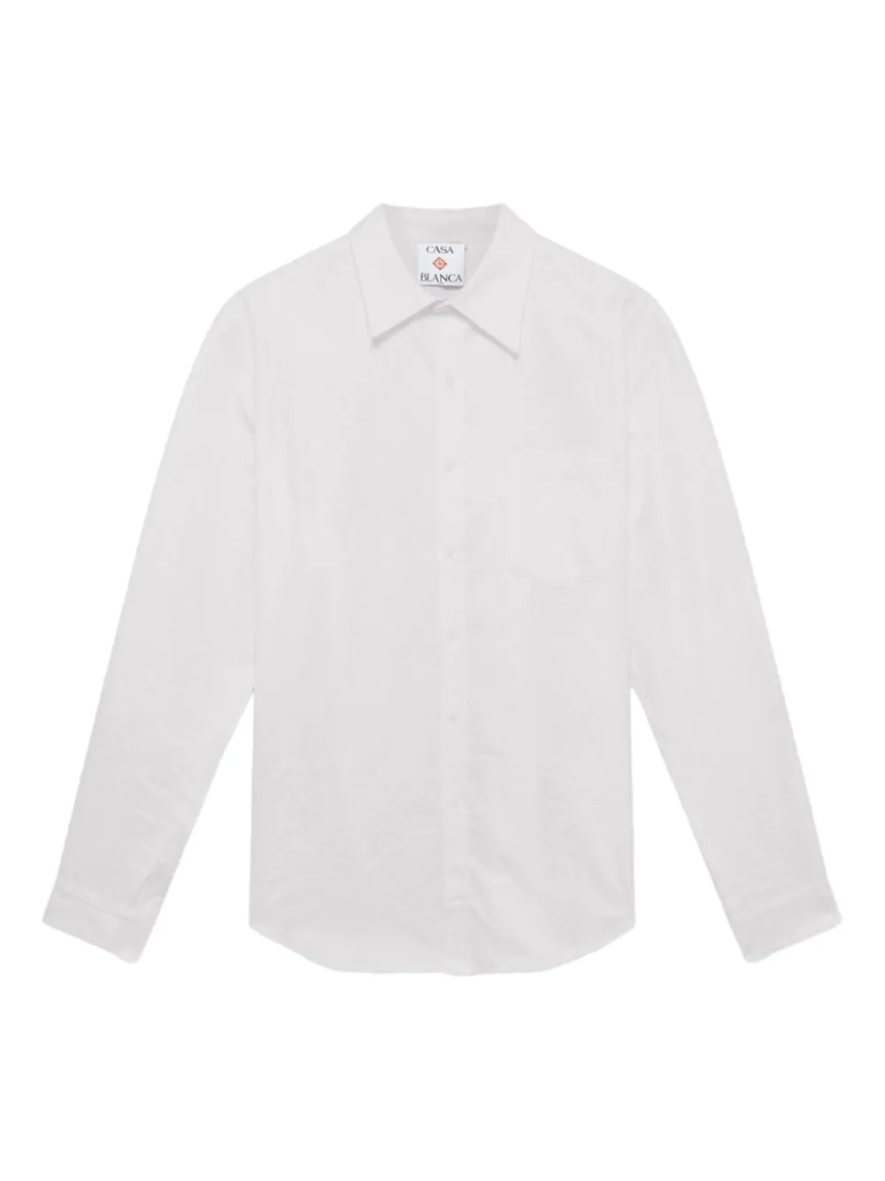 Casablanca T-shirt met lange mouwen Wit