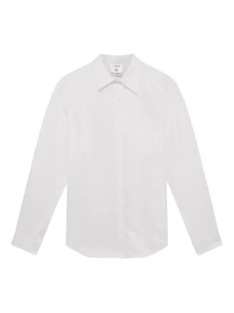 Casablanca camisa con bolsillo en el pecho