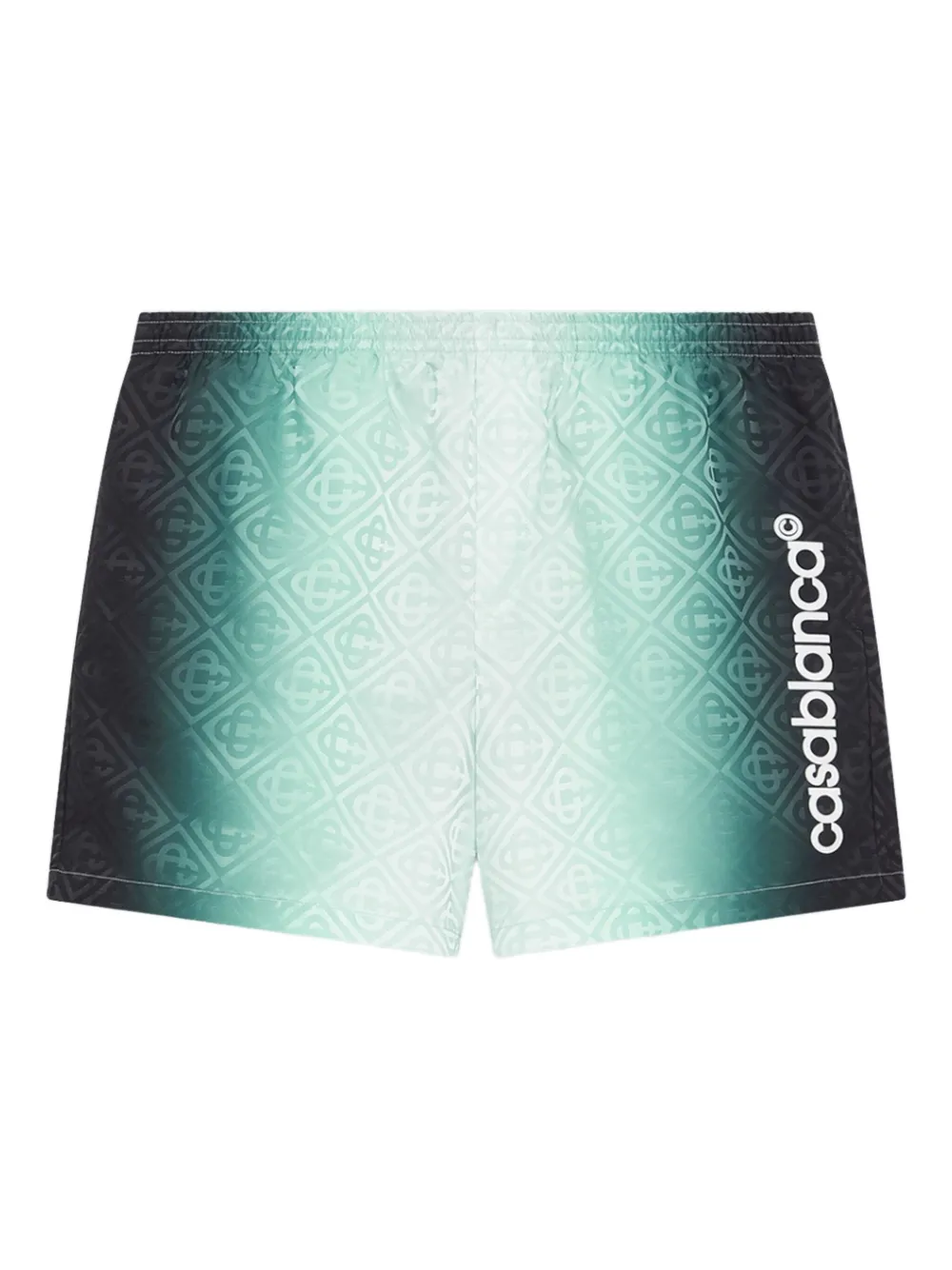ombré monogram swim shorts