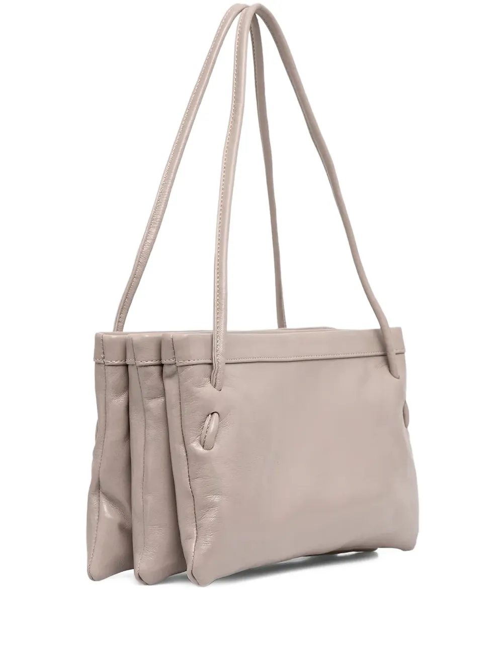 BY FAR 31165967 leather shoulder bag | Neutrals | Image 1
