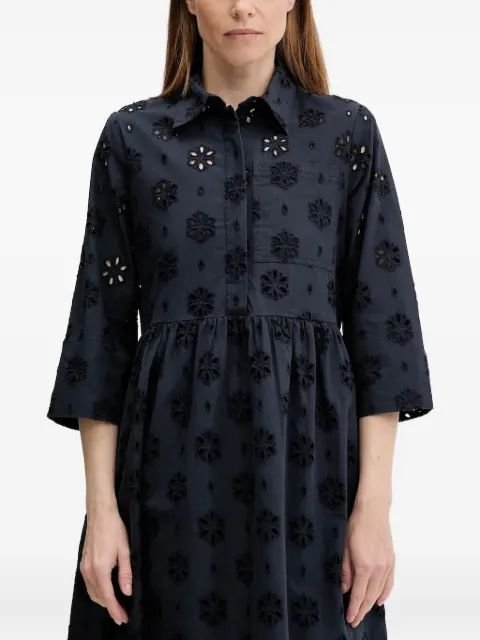 Barbour broderie-anglaise midi shirt dress