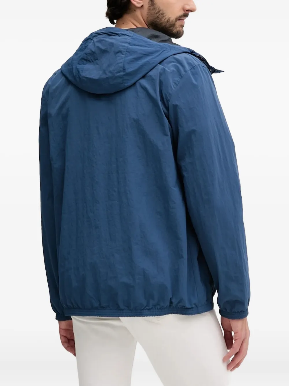 Barbour hooded jacket Blauw