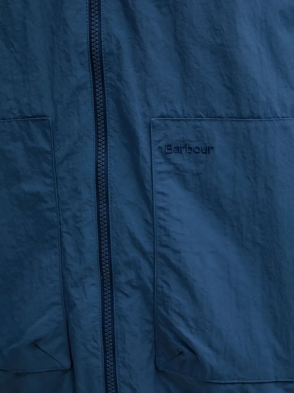 Barbour hooded jacket Blauw