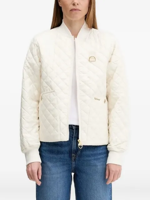 Barbour quilted bomber jacket