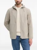 Barbour Newhill hooded zip-front jacket - Neutrals