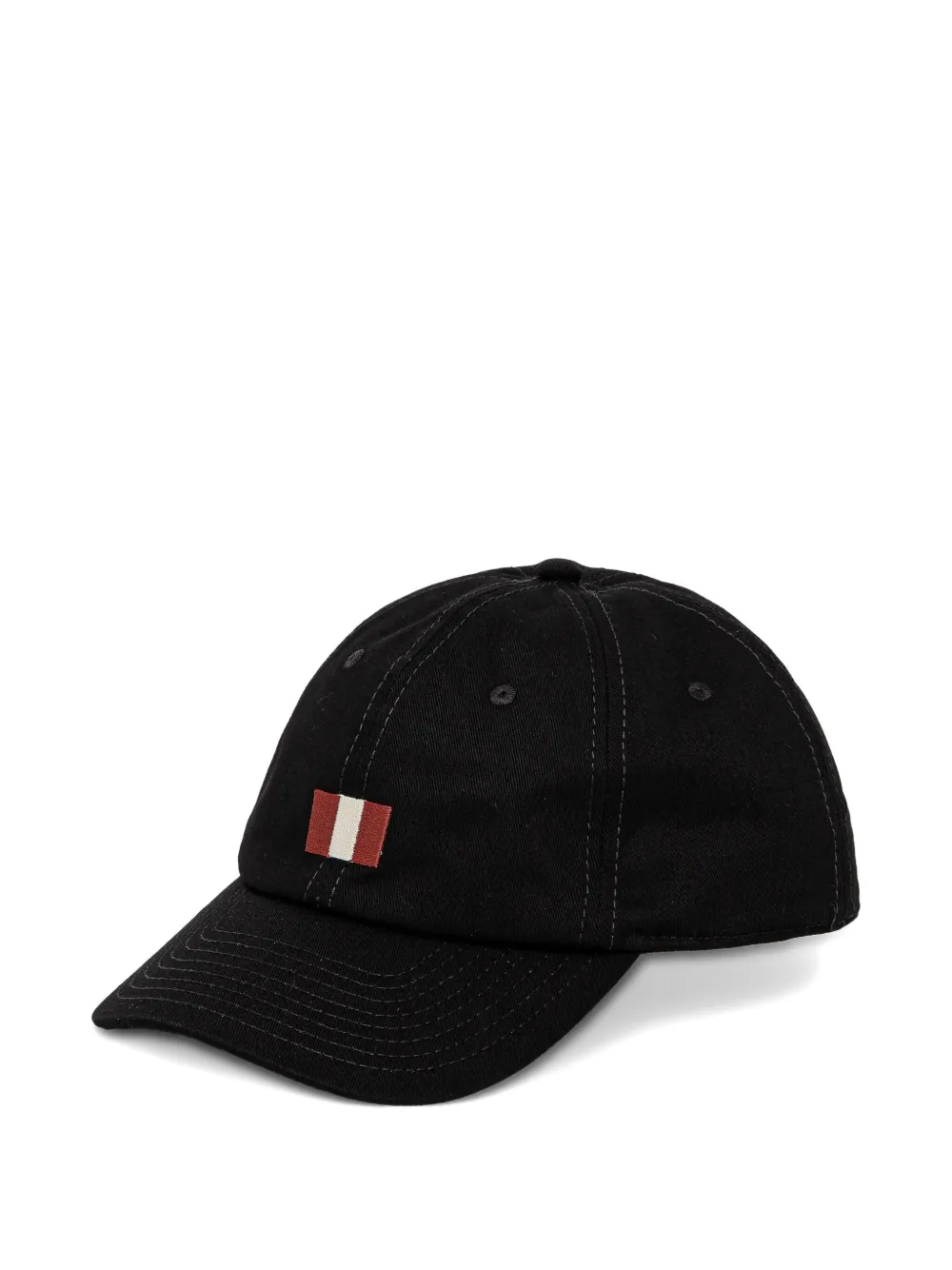 Bally Embroidered Baseball Cap In Black