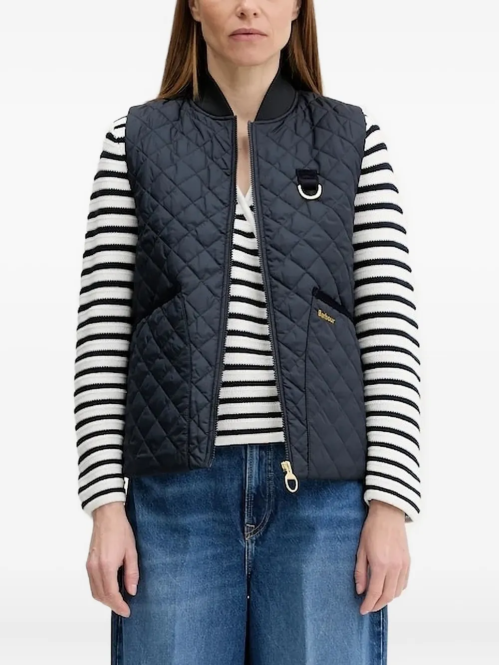 Barbour Gewatteerde bodywarmer Blauw
