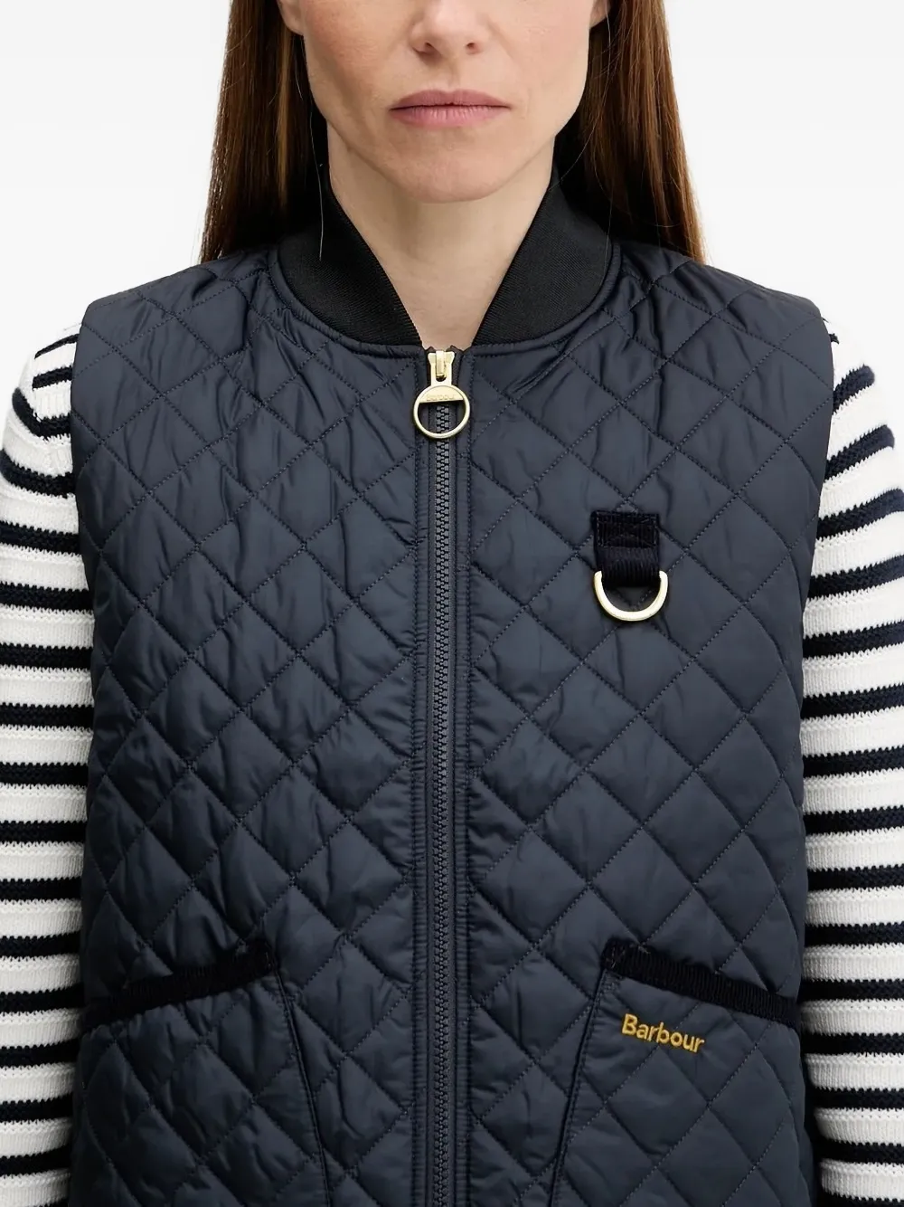 Barbour Gewatteerde bodywarmer Blauw