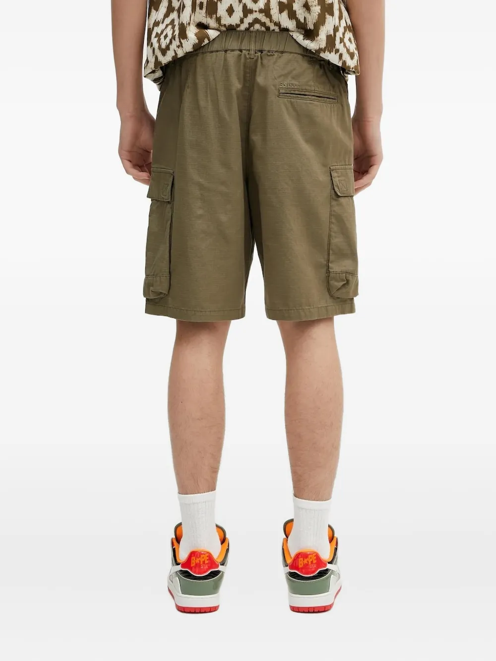 Barbour Cargo shorts Groen