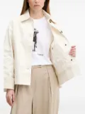 Barbour Abbey corduroy-collar jacket - Neutrals
