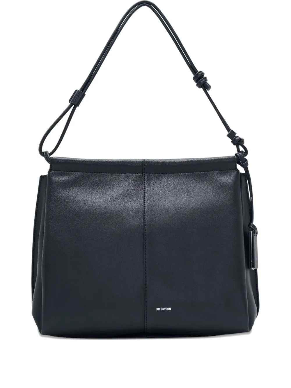 Joy Gryson Knotted-handle Shoulder Bag In Gray