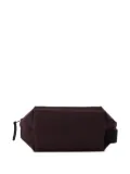 Rains zip-top strap wash bag - Brown
