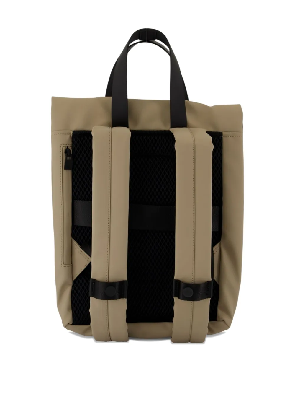 Rains Flap-pocket Shoulder-strap Backpack In Neutral