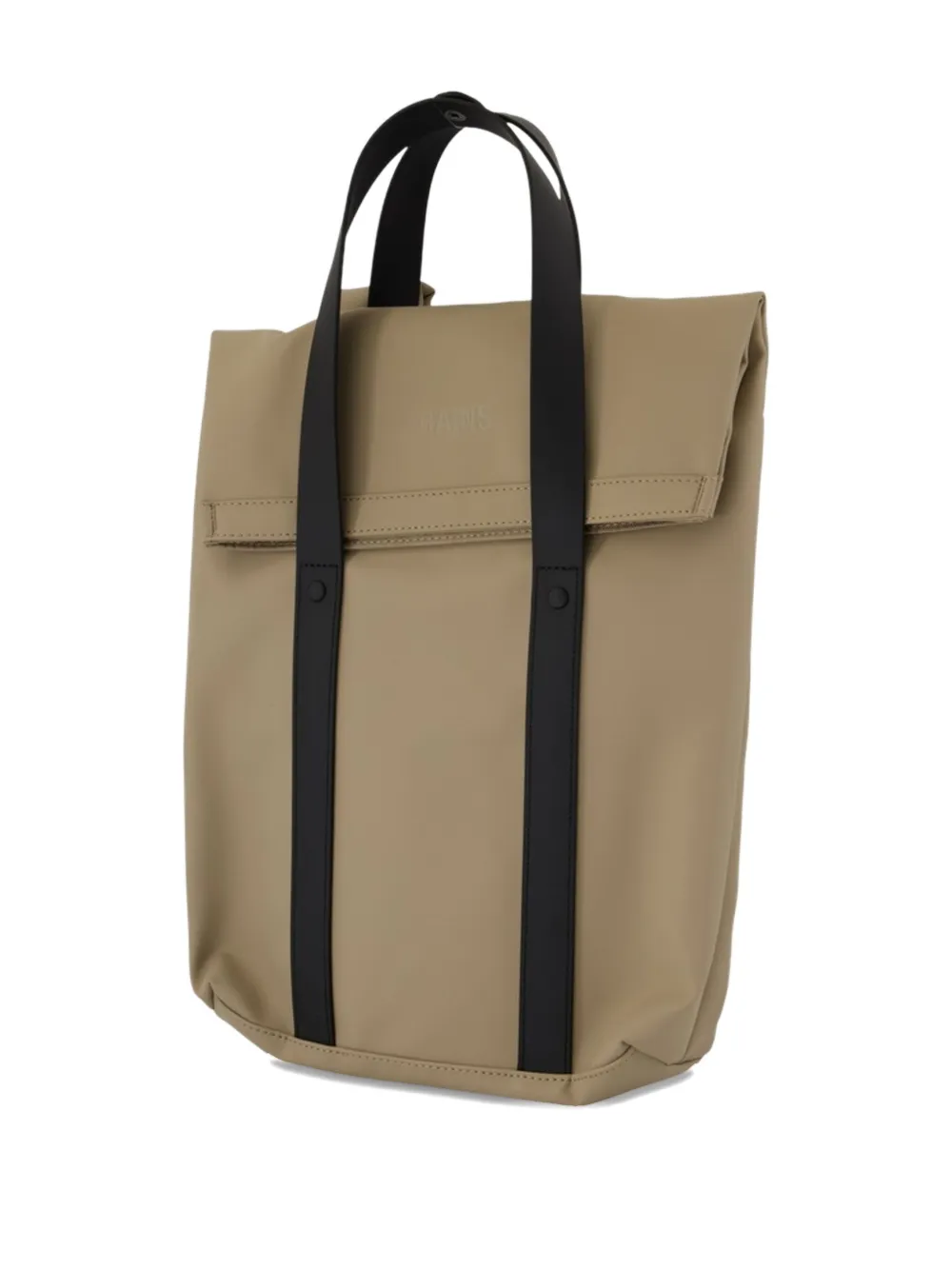 Rains Flap-pocket Shoulder-strap Backpack In Neutral