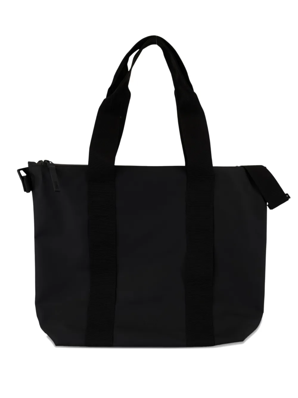 Rains Zip-fastening Tote Bag In Black