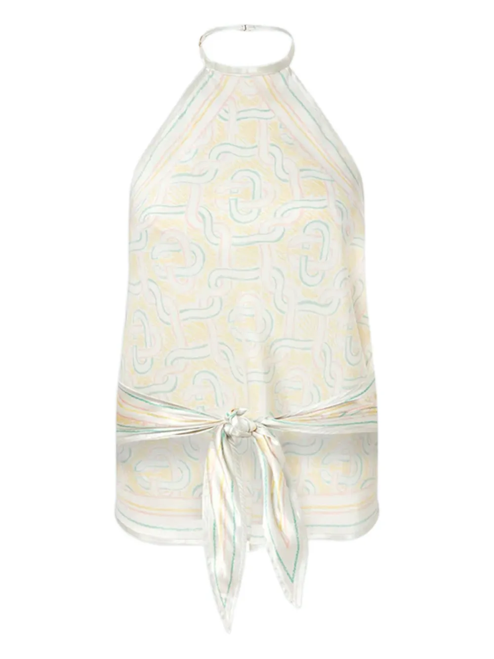 Casablanca Jurk met halternek Beige