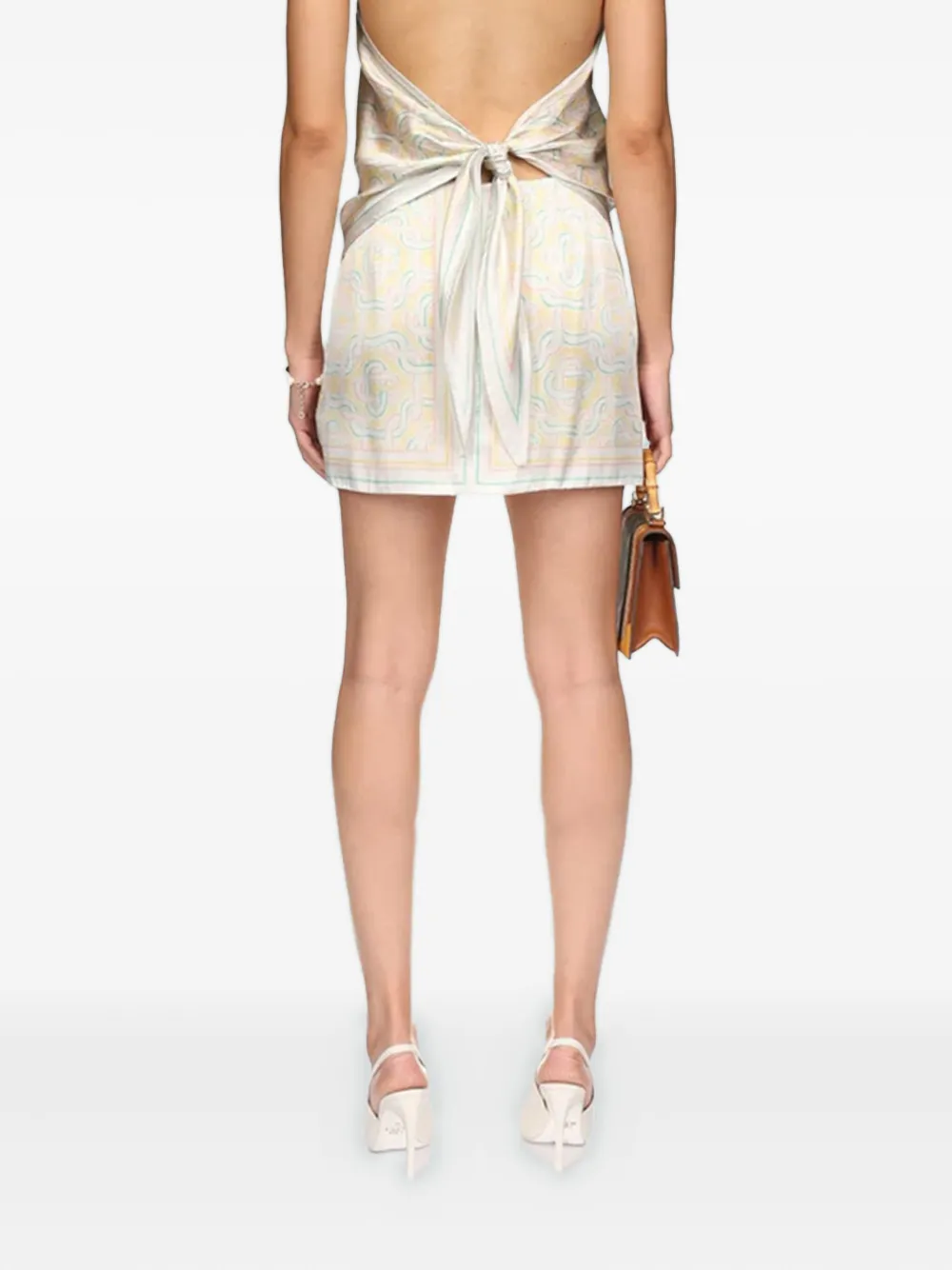 Casablanca Jurk met halternek Beige