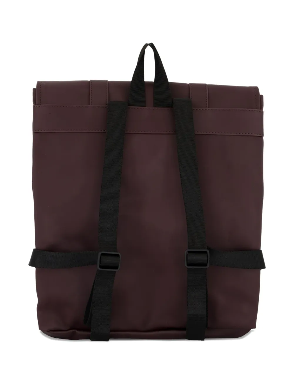 Rains Adjustable Strap Backpack In Red