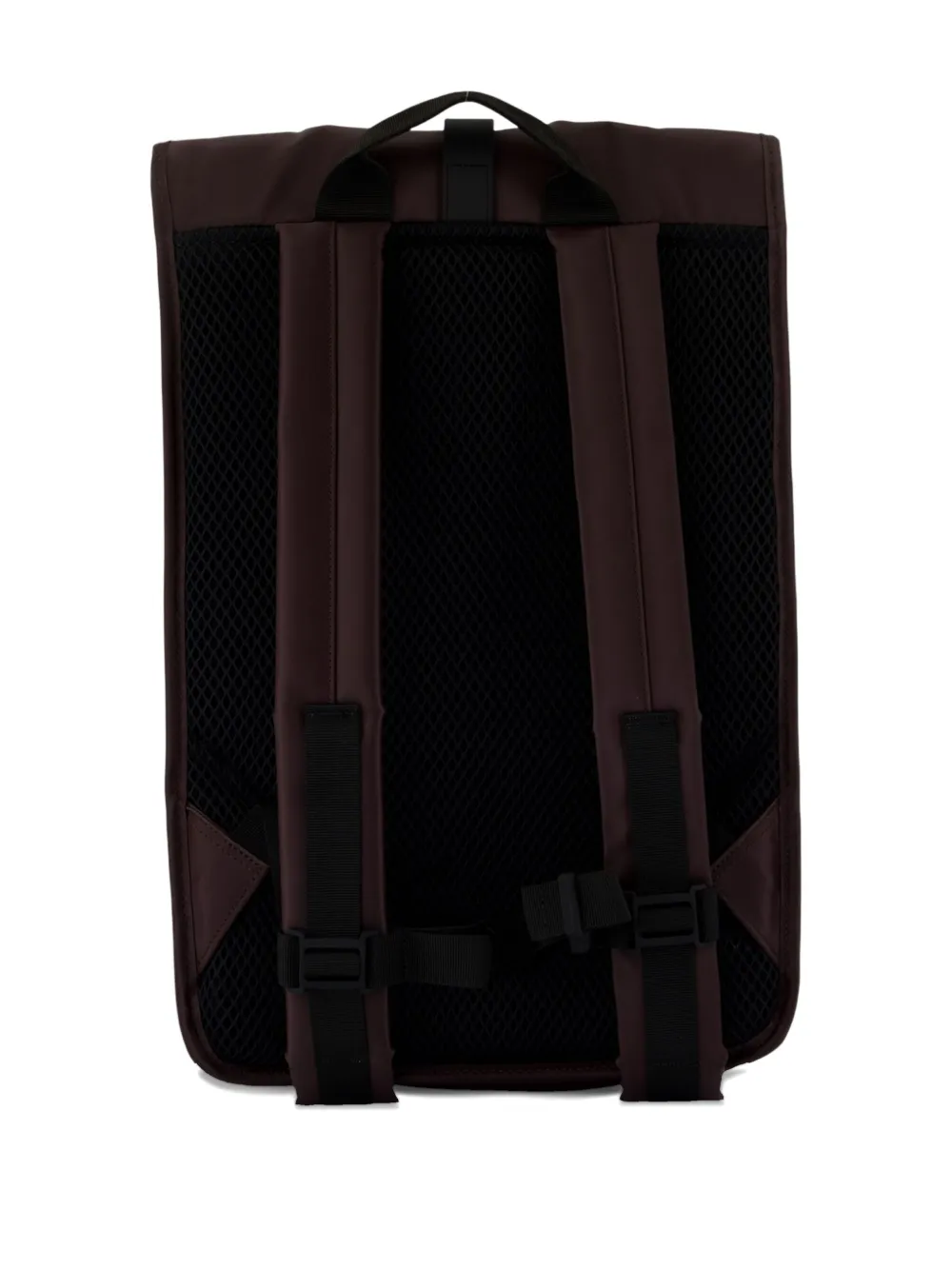 Rains Rolltop Rucksack Backpack In Red