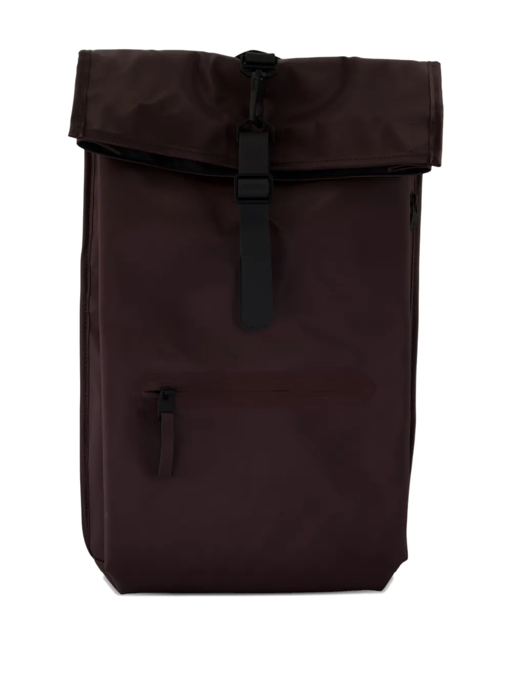 Rains Rolltop Rucksack Backpack In Red