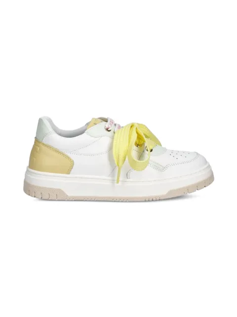 Elisabetta Franchi Kids panelled lace-up sneakers 