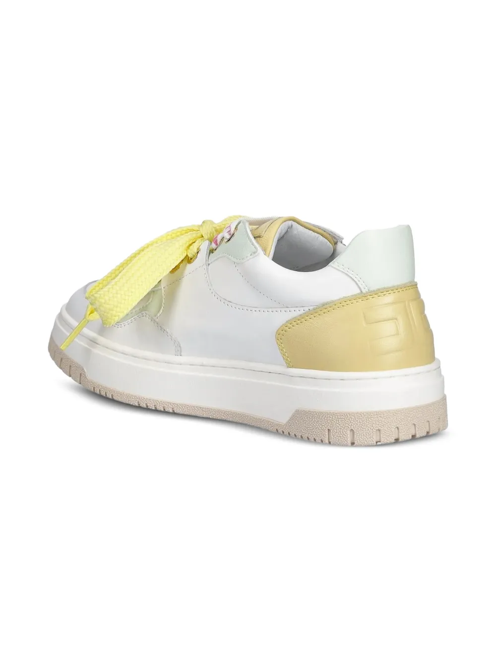 Elisabetta Franchi Kids panelled lace-up sneakers | Girls Shoes | Image 2