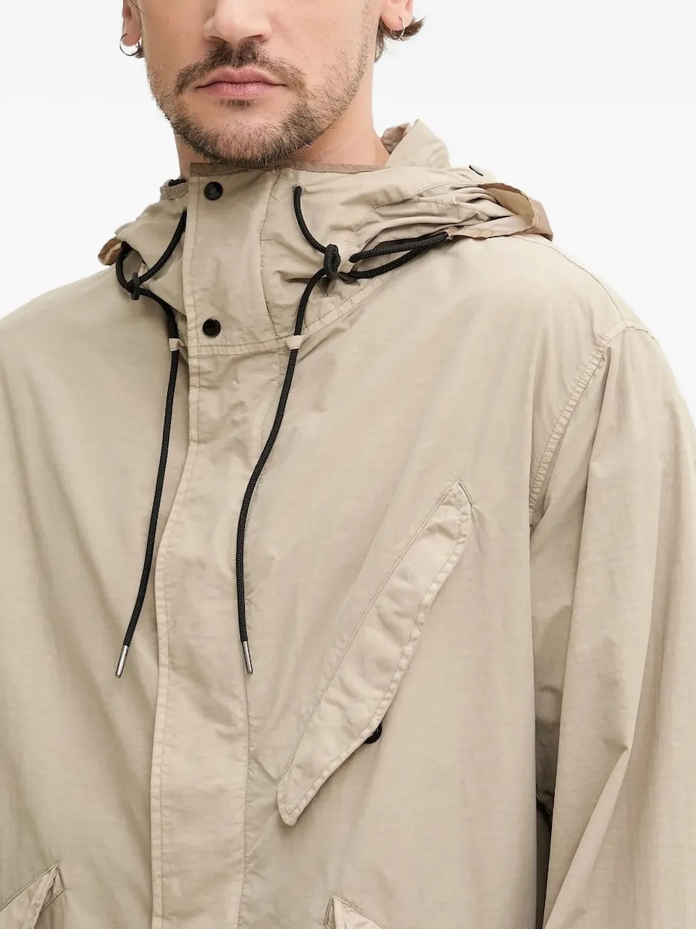 C.P. Company hooded jacket Beige