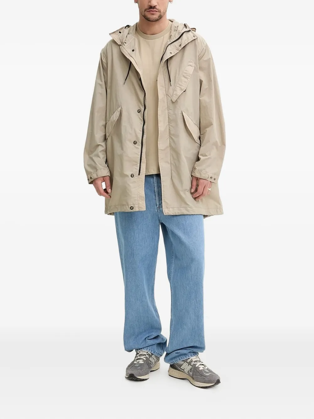 C.P. Company hooded jacket Beige