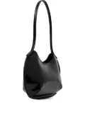 BY FAR medium Horner leather shoulder bag - Black