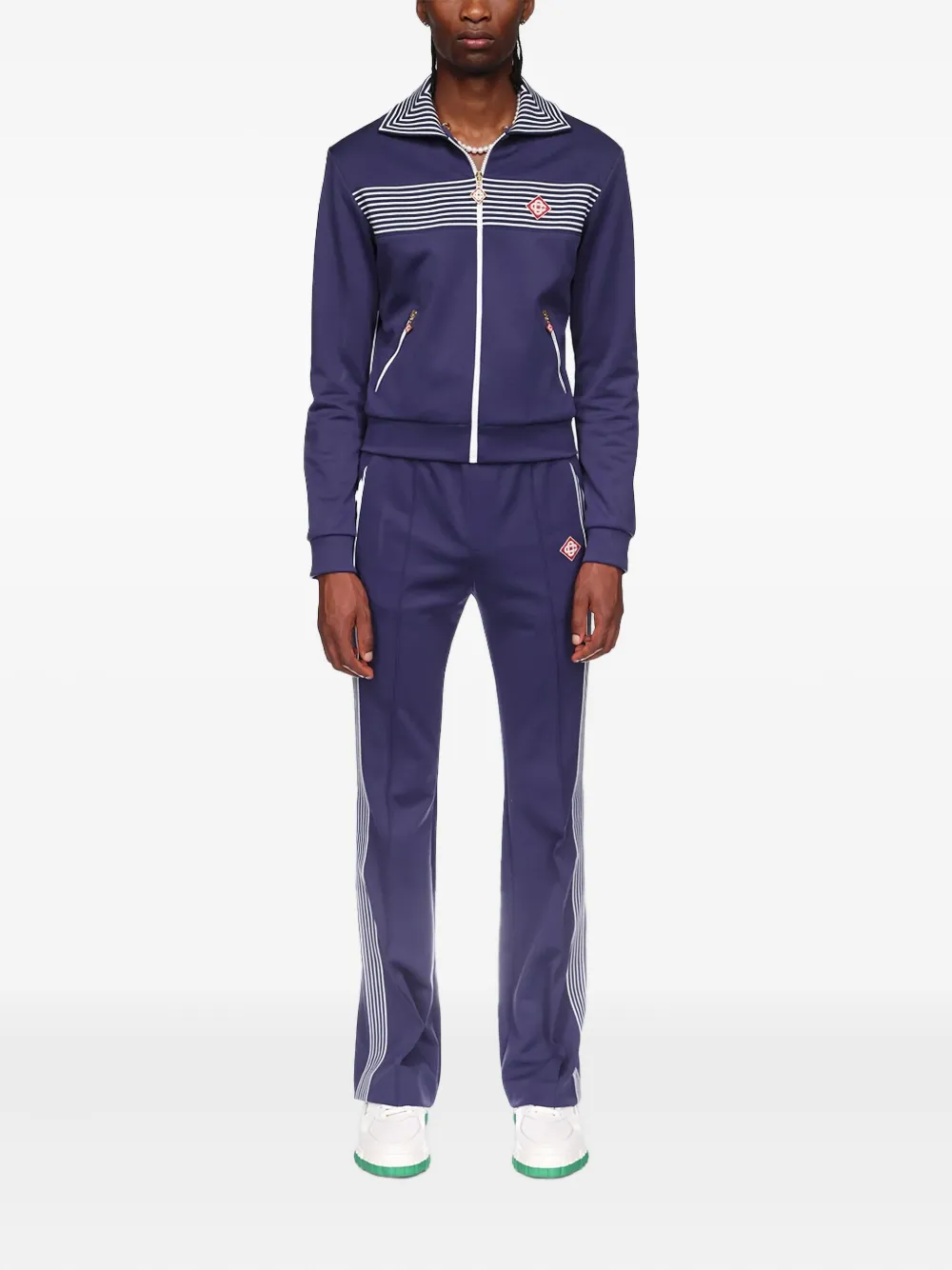 Casablanca striped-panel jacket | Sport Jackets & Windbreakers | Image 2