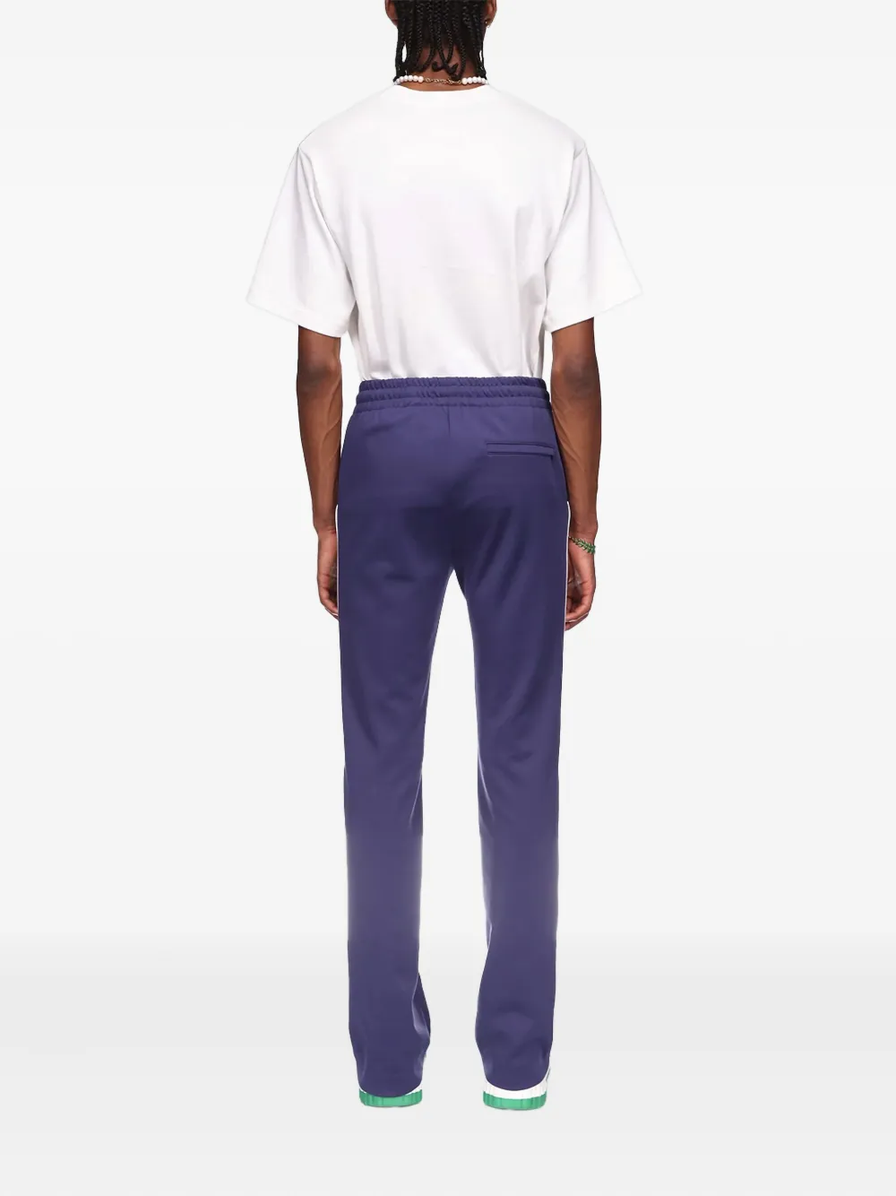 Casablanca Trainingsbroek met zijstreep Blauw