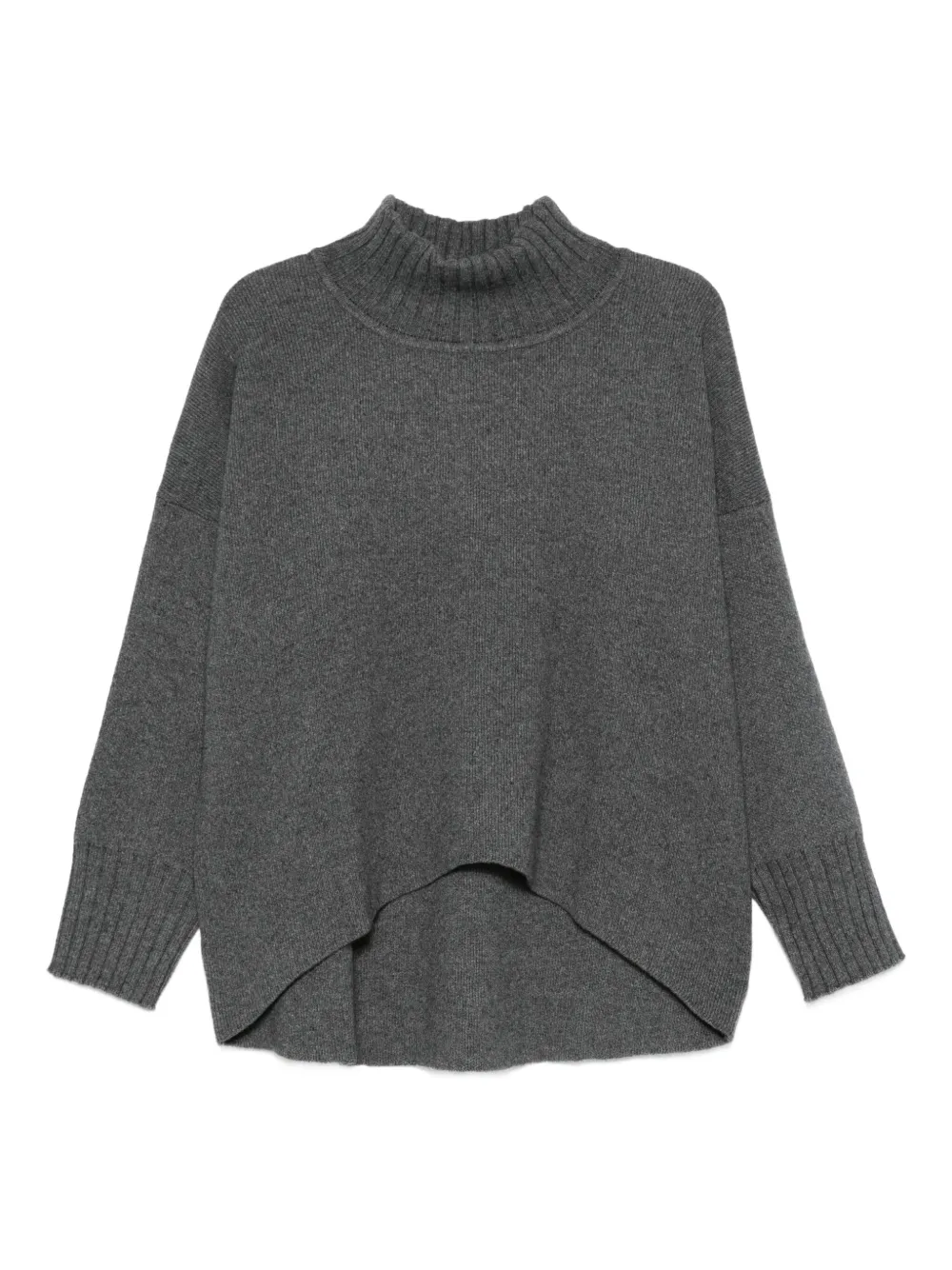 Carlotta high-neck ribbed sweater