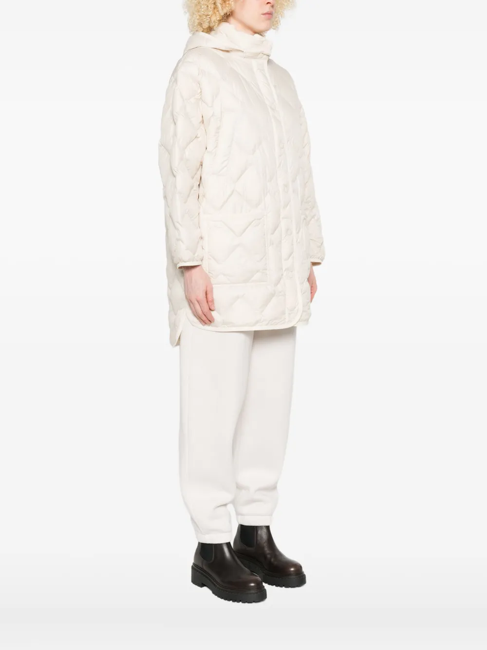 Woolrich Gewatteerde jas Beige