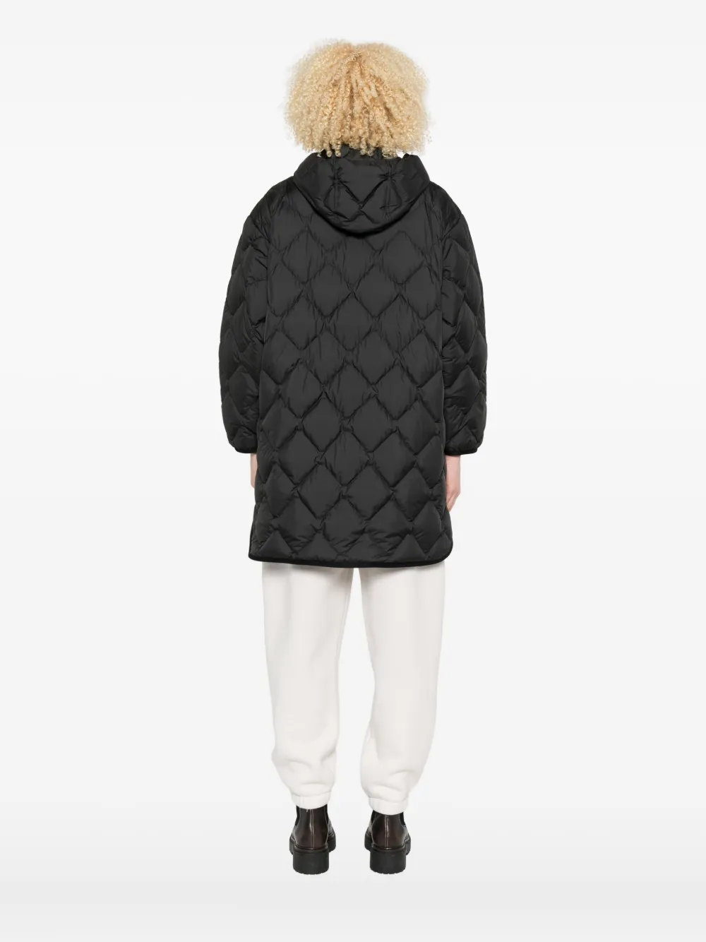 Woolrich Heritage Down Jacket In Black