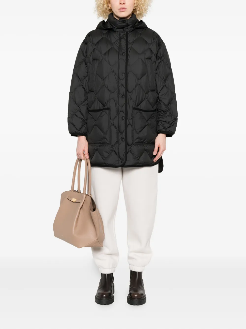 Woolrich Gewatteerde jas Zwart