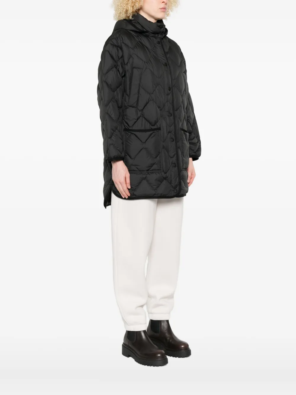 Woolrich Gewatteerde jas Zwart