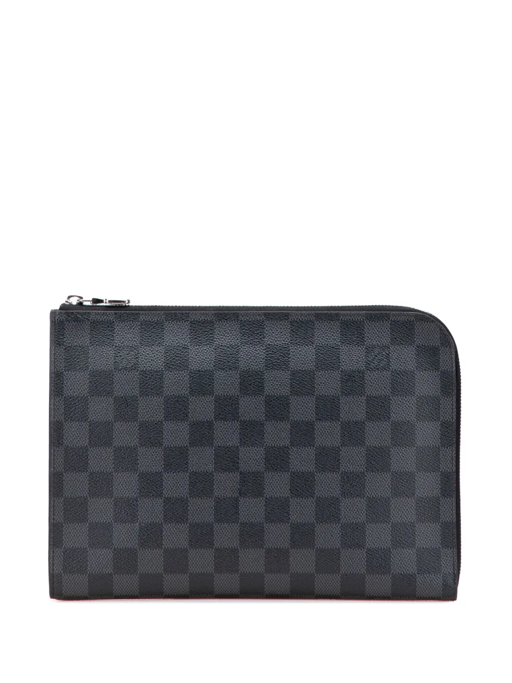 Louis Vuitton Pre-Owned 2018 Damier Graphite Pochette Jour PM clutch Louis Vuitton Pre-Owned 2018 Damier Graphite Pochette Jour PM clutch