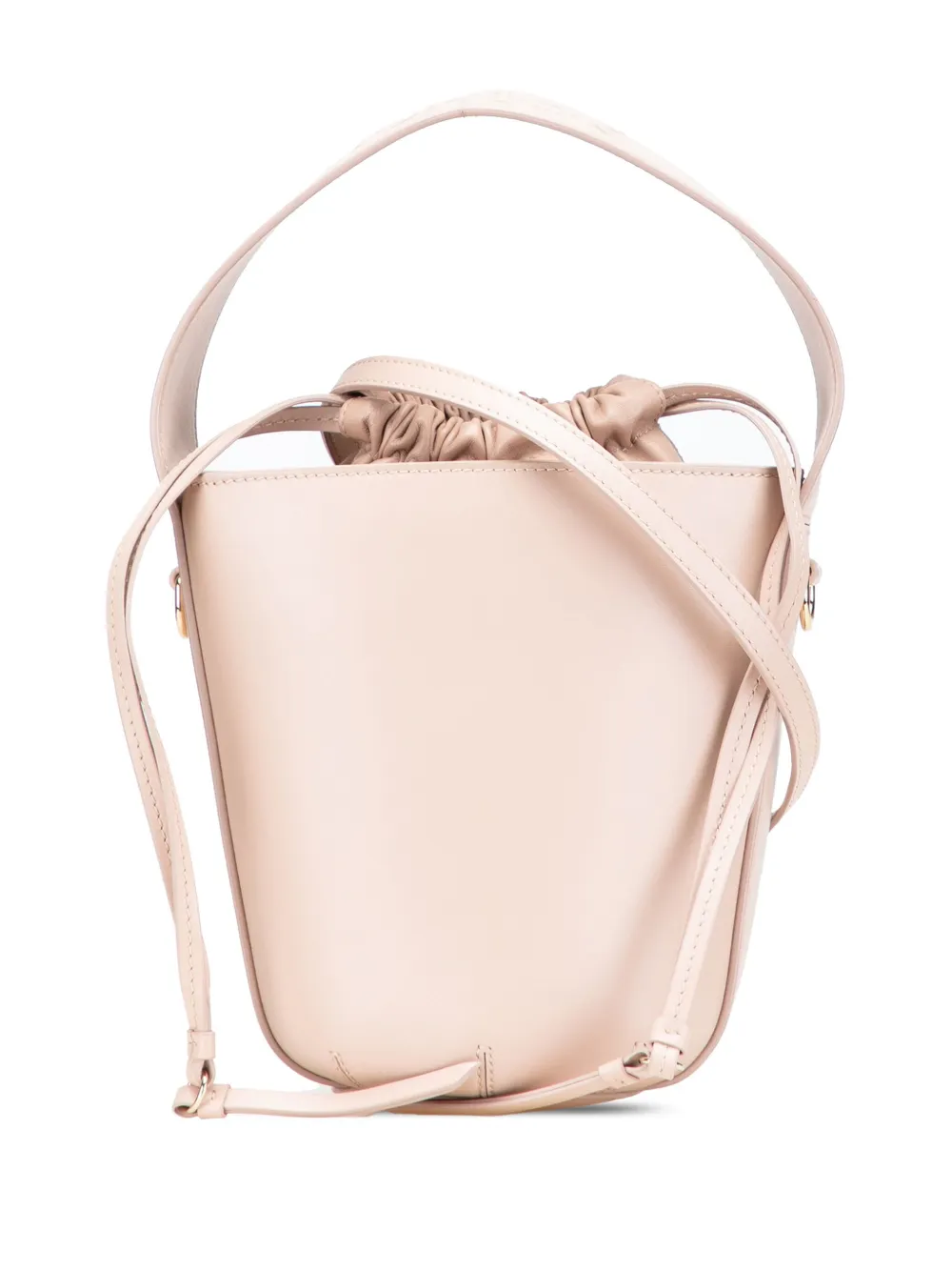 Chloé Pre-Owned 2023 Calfskin Sense Bucket Bag satchel - ブラウン Chloé Pre-Owned 2023 Calfskin Sense Bucket Bag satchel - ブラウン