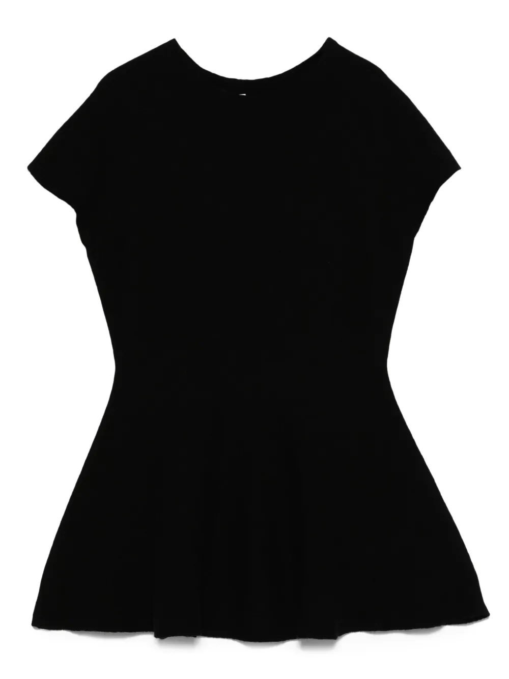 Alyssa short-sleeve flared top