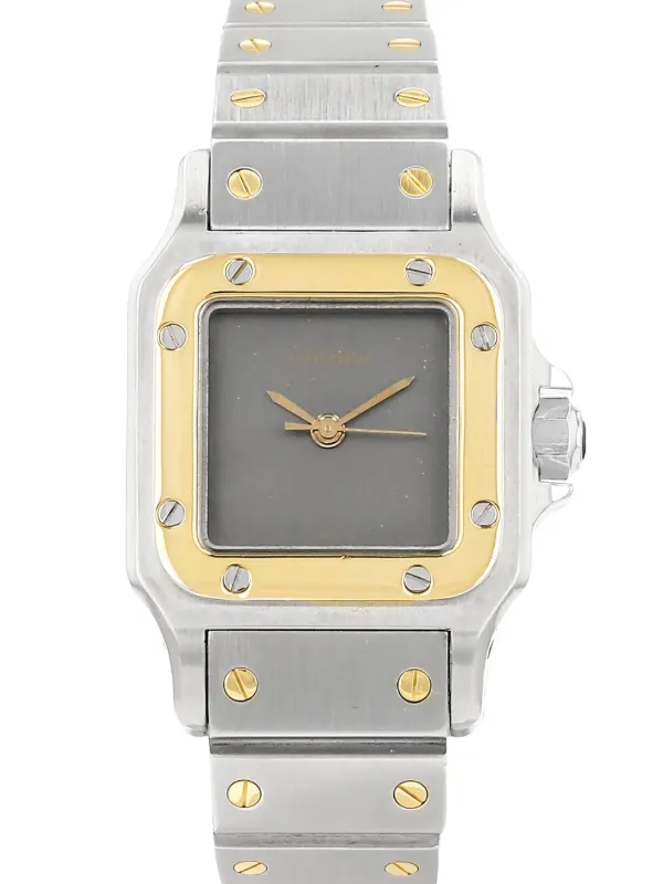 Cartier 1988 Santos 25mm | Grey | FARFETCH