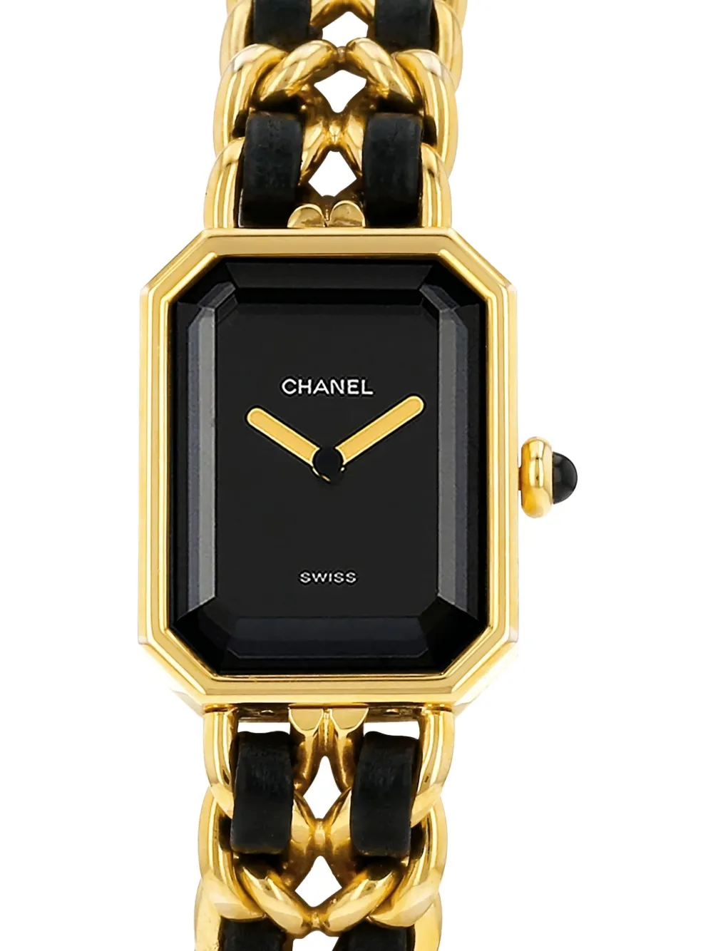 Pre-owned Chanel 1990 Première L 26mm In Black