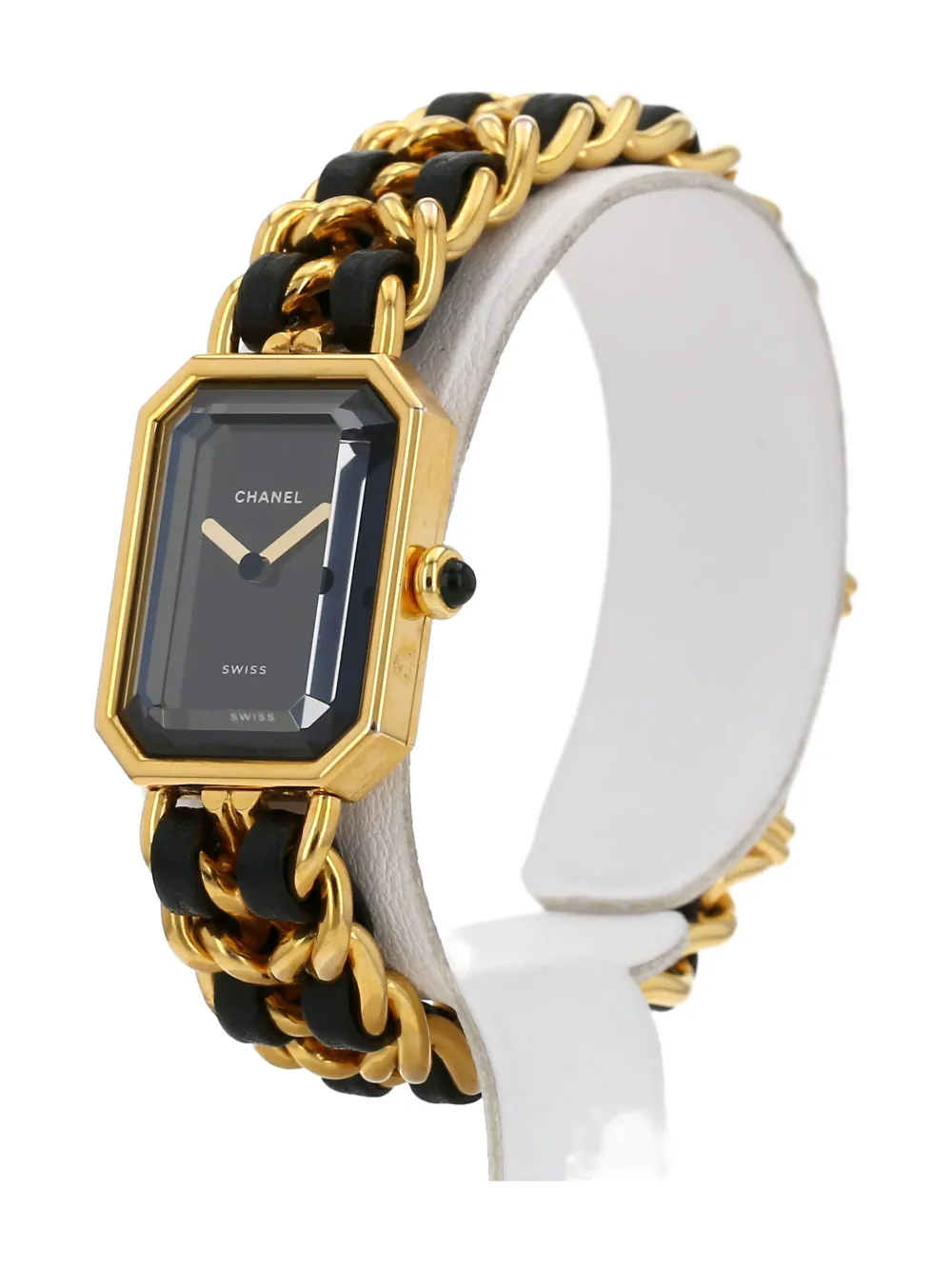 Pre-owned Chanel 1990 Première L 26mm In Black