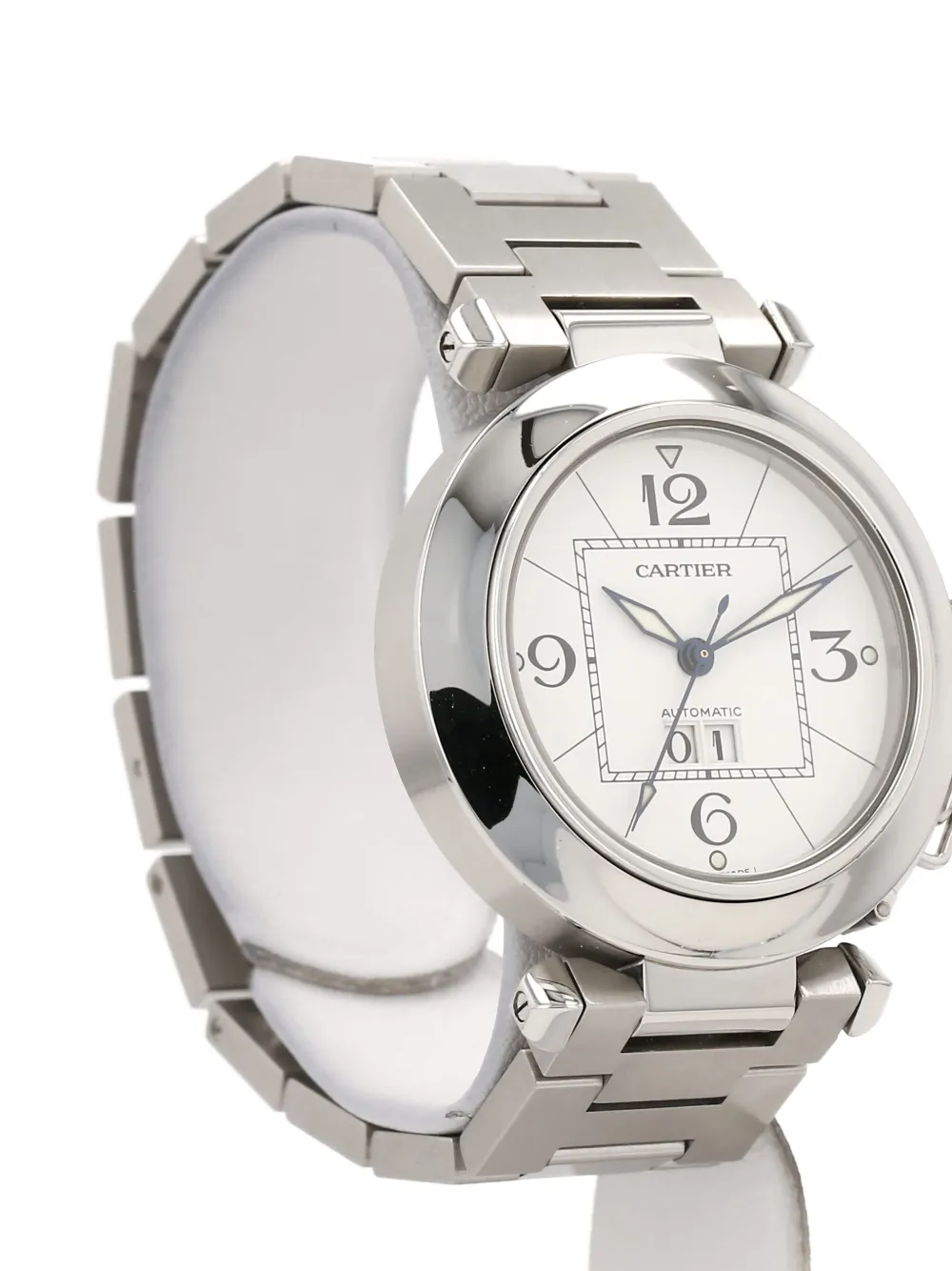 Pre-owned Cartier 2000 Pasha 36mm In White