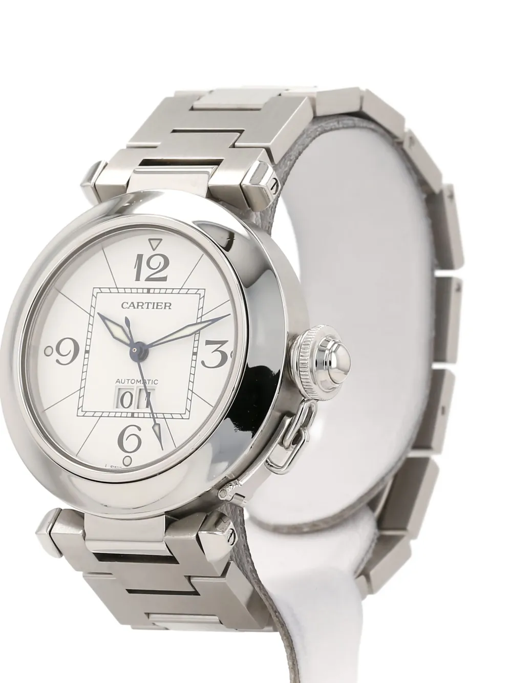 Pre-owned Cartier 2000 Pasha 36mm In White