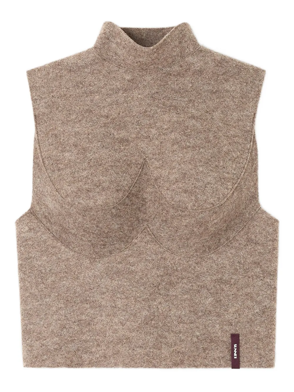 Sunnei Armatura top | Brown | Image 1